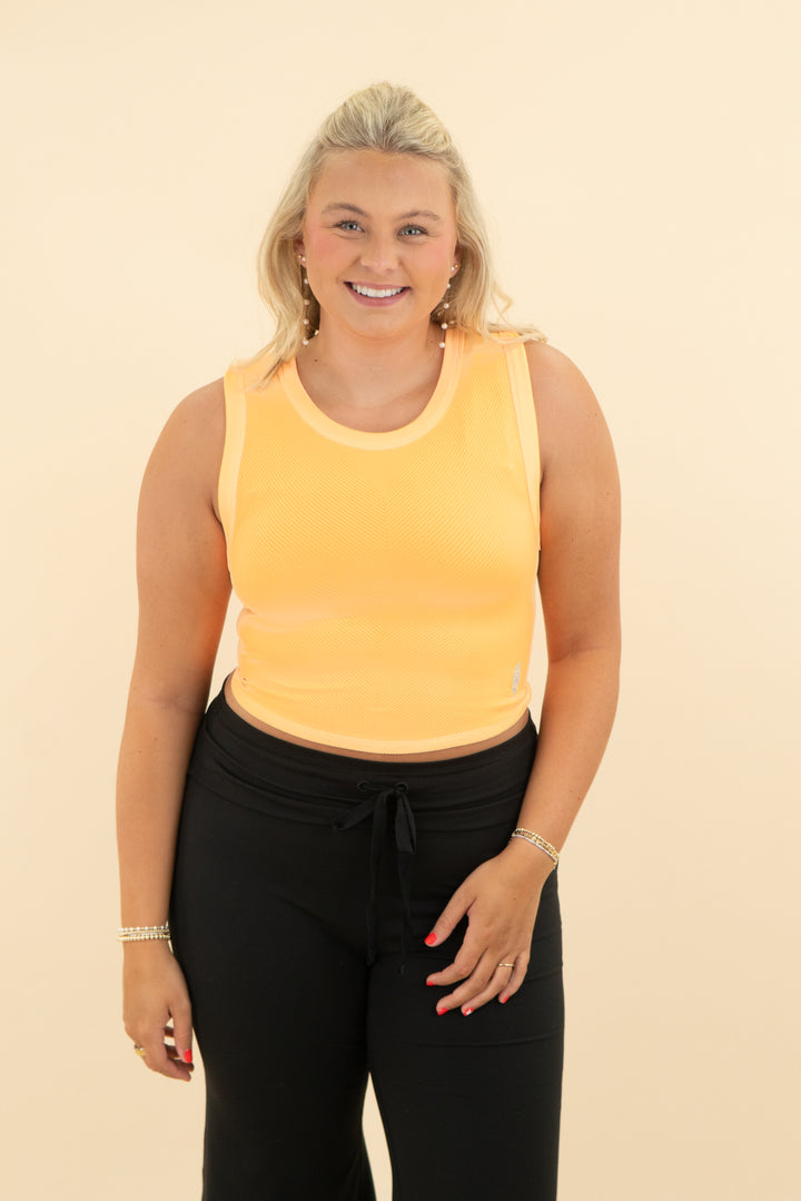 fp movement yellow ribbed tank (m/l)