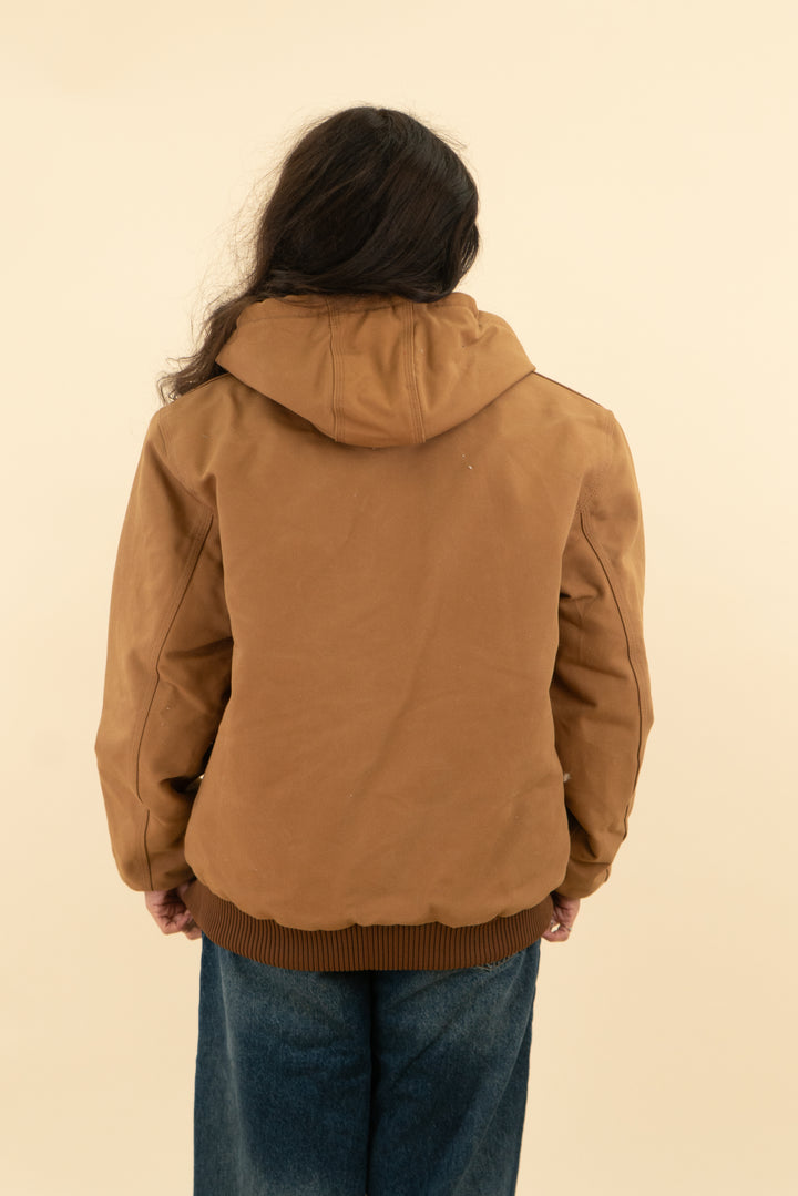 carhartt brown jacket (s)