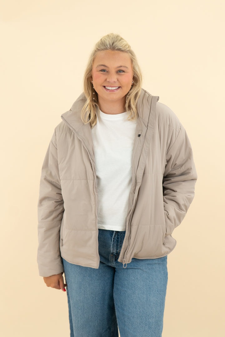 vuori tape puffer jacket (l)