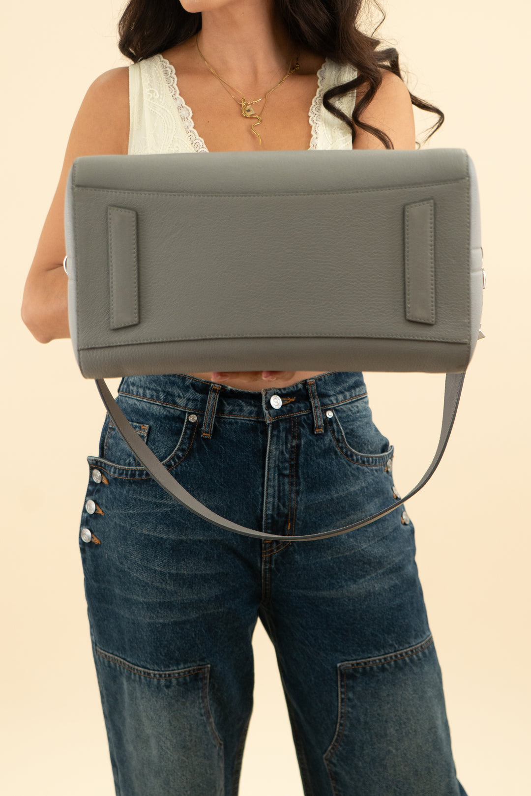 Givenchy Antigona Bag in Dove Grey (retail $2,750)