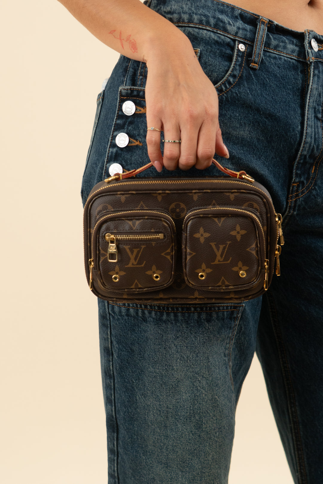 Louis Vuitton Monogram Utility Pochette (retail $3,475)