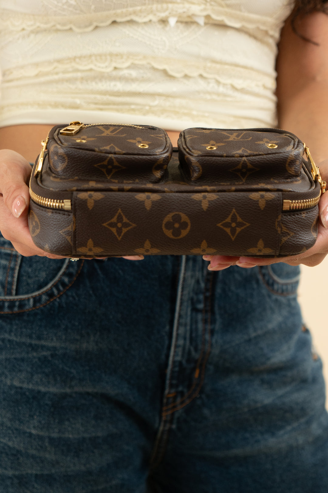 Louis Vuitton Monogram Utility Pochette (retail $3,475)