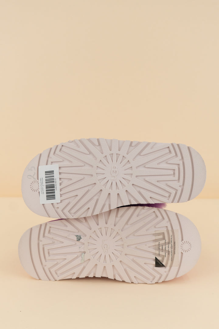 ugg platform purple slipper (7)