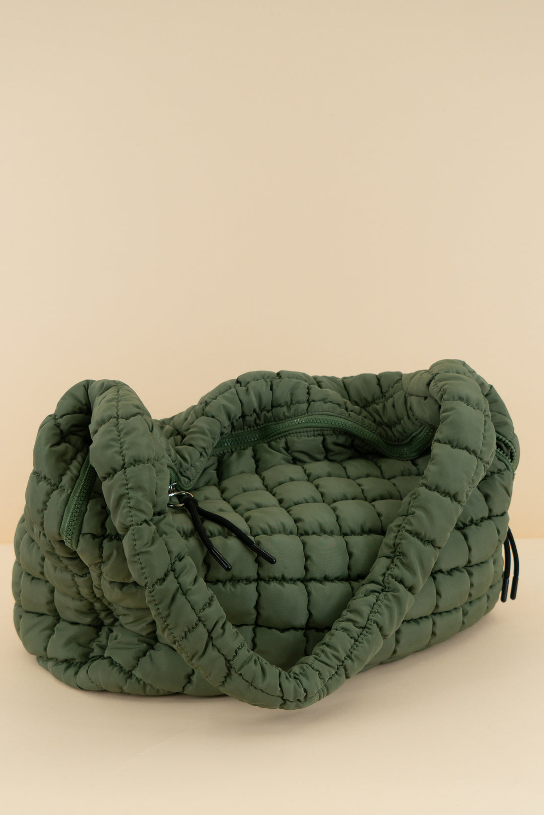 fp movement olive green quilted tote (os; retail $98)