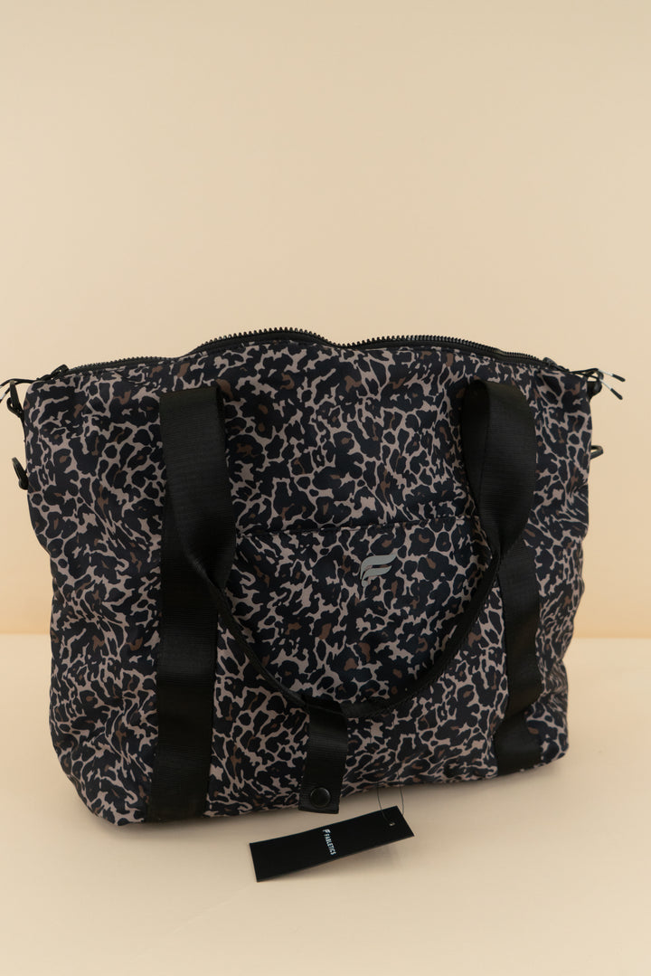 Fabletics cheetah print tote nwt (os; retail $94.99)