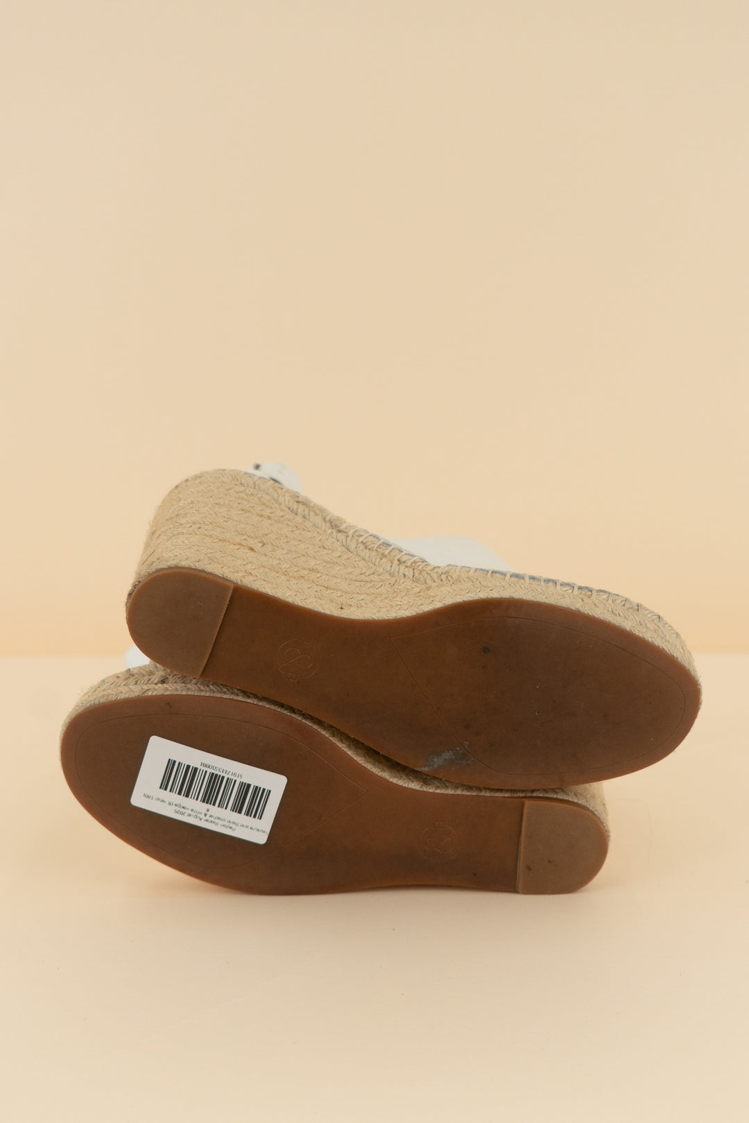 Treasure and Bond crochet & white wedge (8; retail $80)