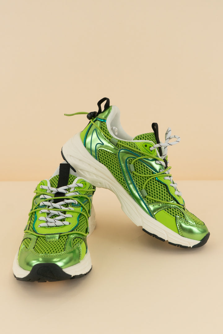 Lucky Step neon green chunky sneaker nwt (8; retail $64.99)
