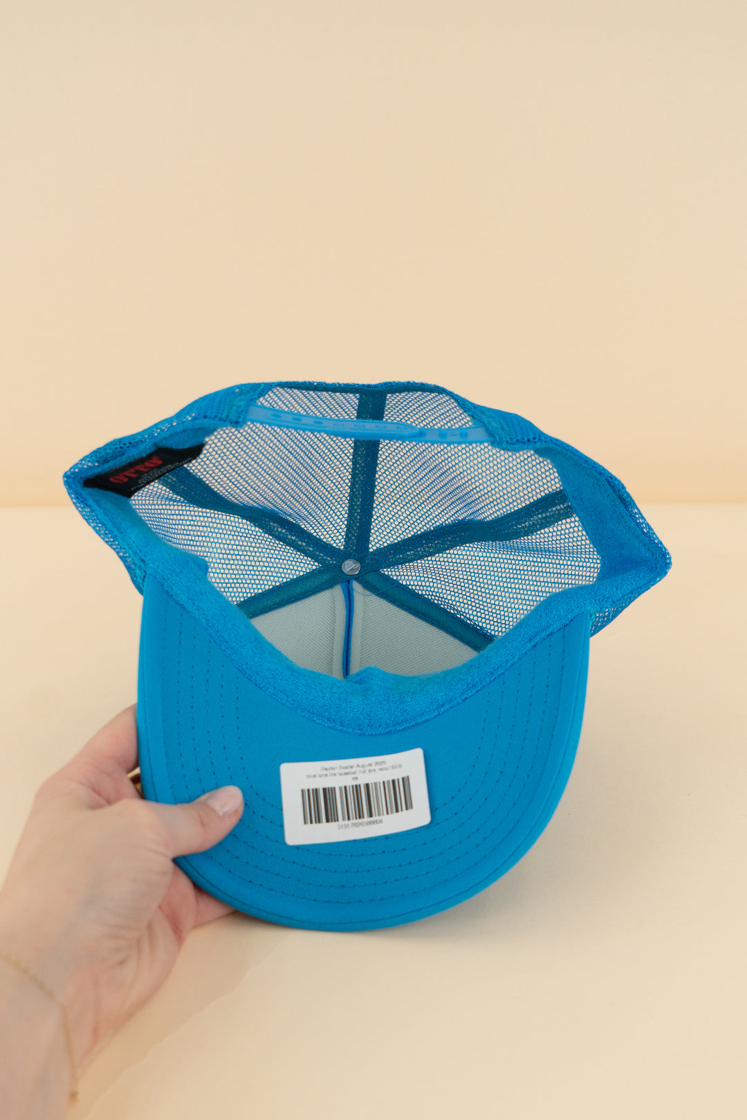 blue lake life baseball hat (os; retail $35)
