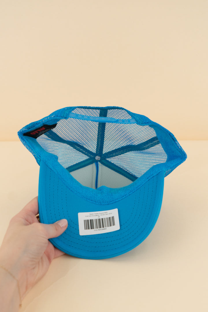 blue lake life baseball hat (os; retail $35)