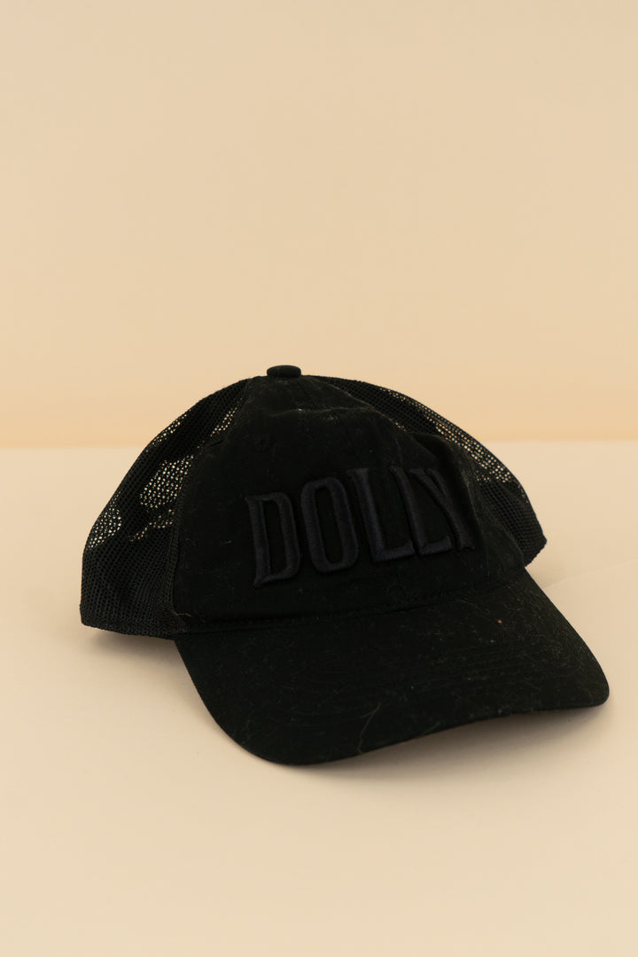 Black Dolly baseball cap (os; $32)
