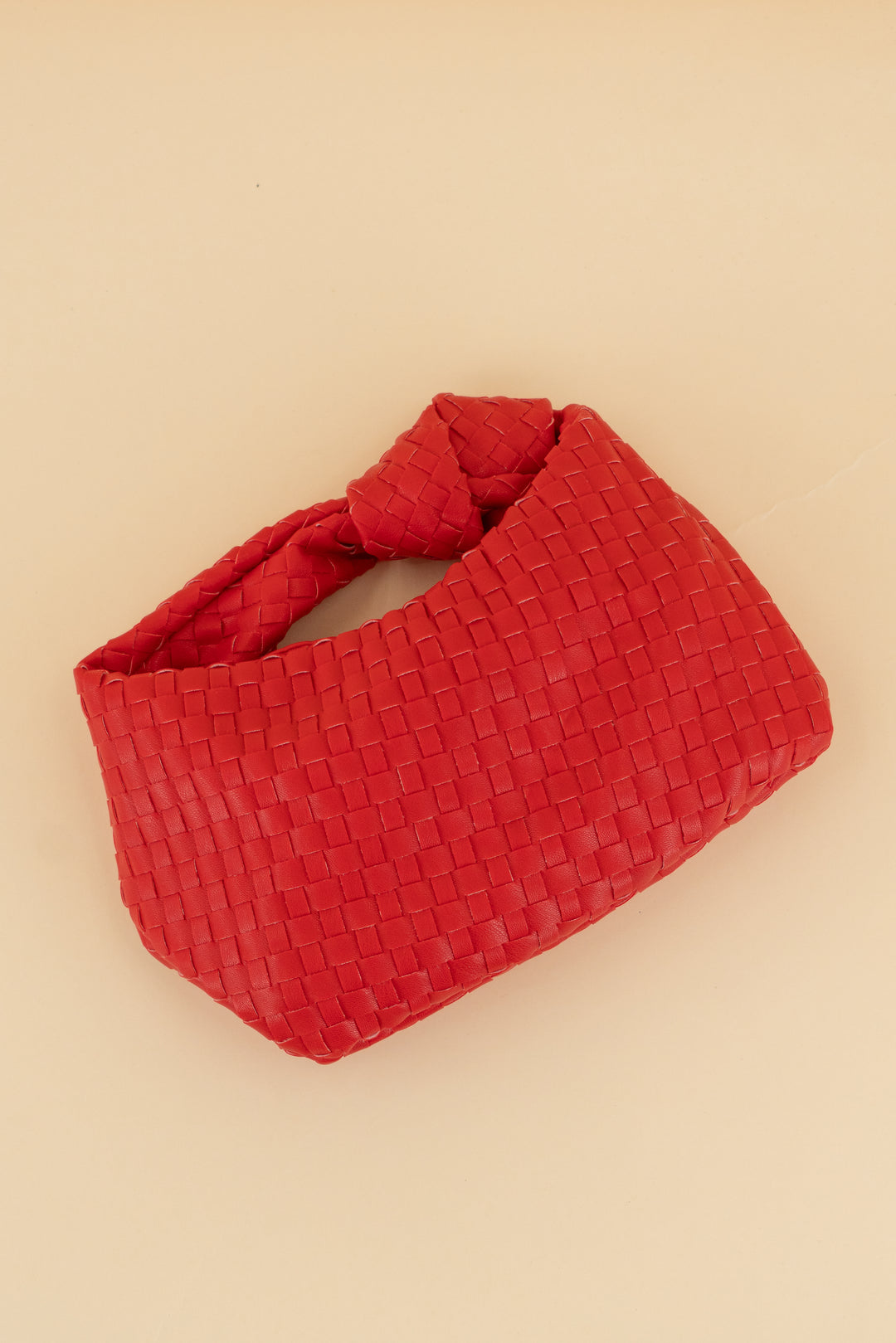 Red woven small purse (os; retail $48)