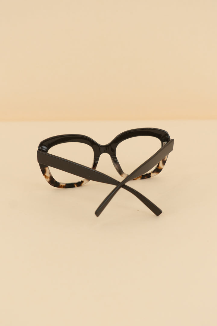 warby parker brown & tortoise glasses (os; retail $98)