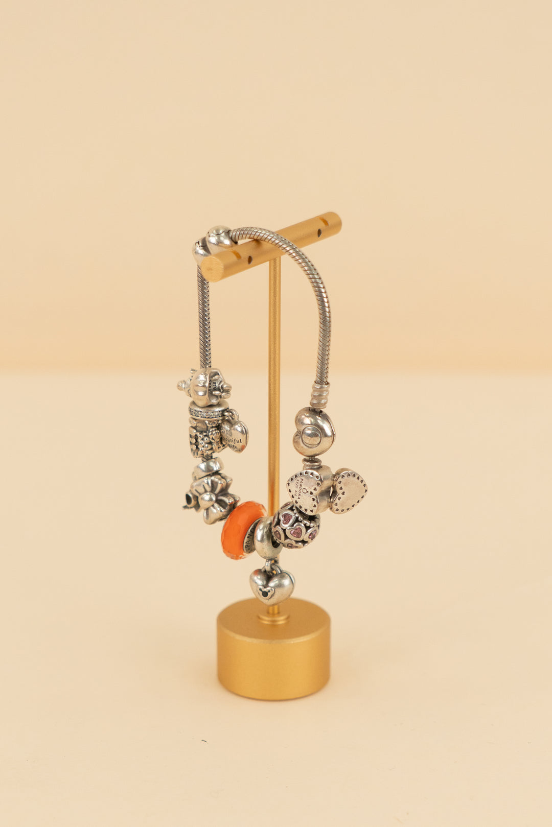 pandora custom charm bracelet (os; retail $175)