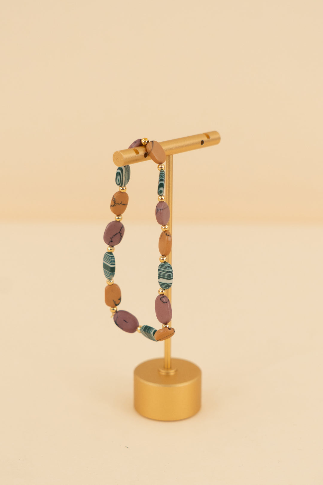 multicolor beaded bracelet (os; retail $32)