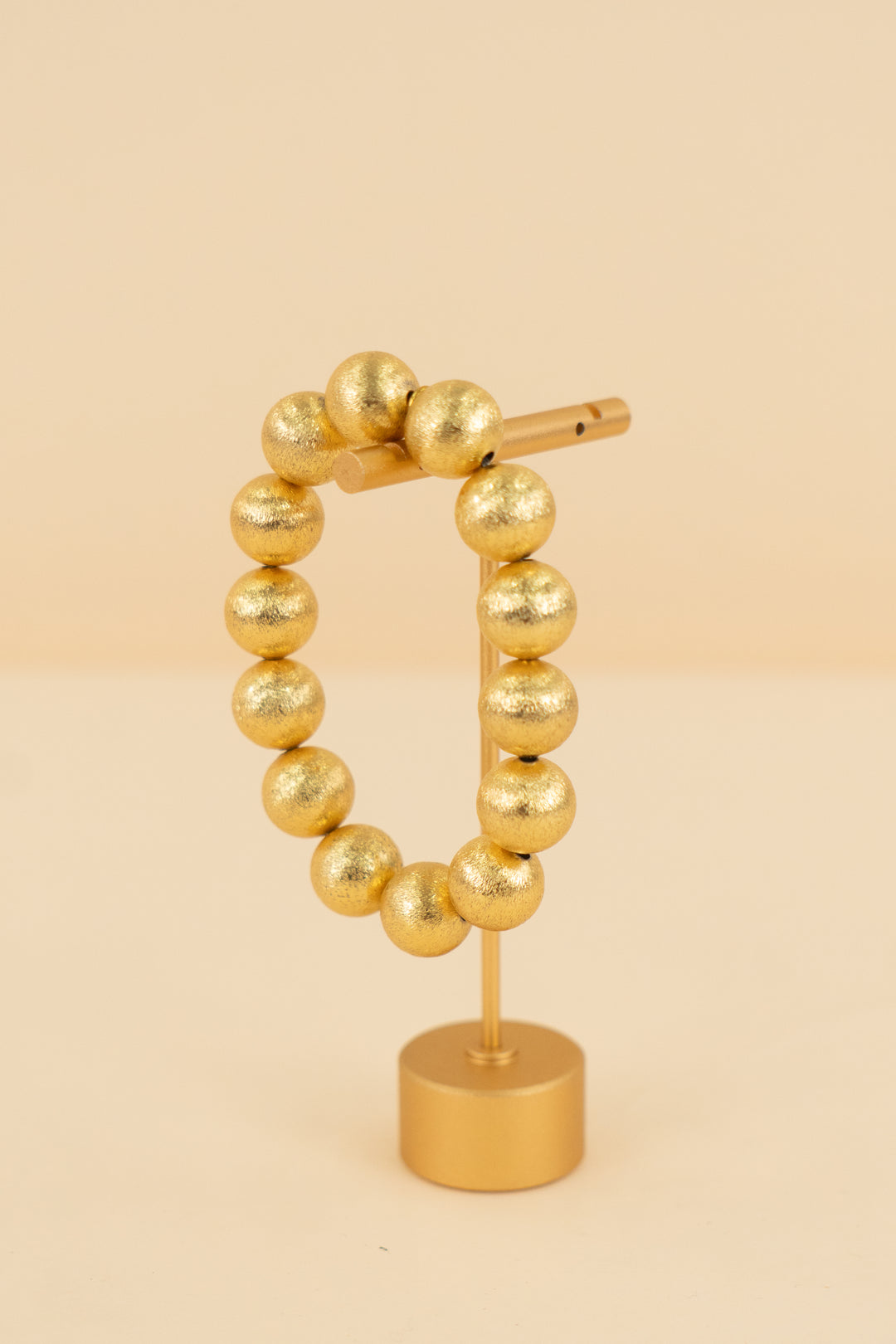 chunky gold beads bracelet (os; retail $52)