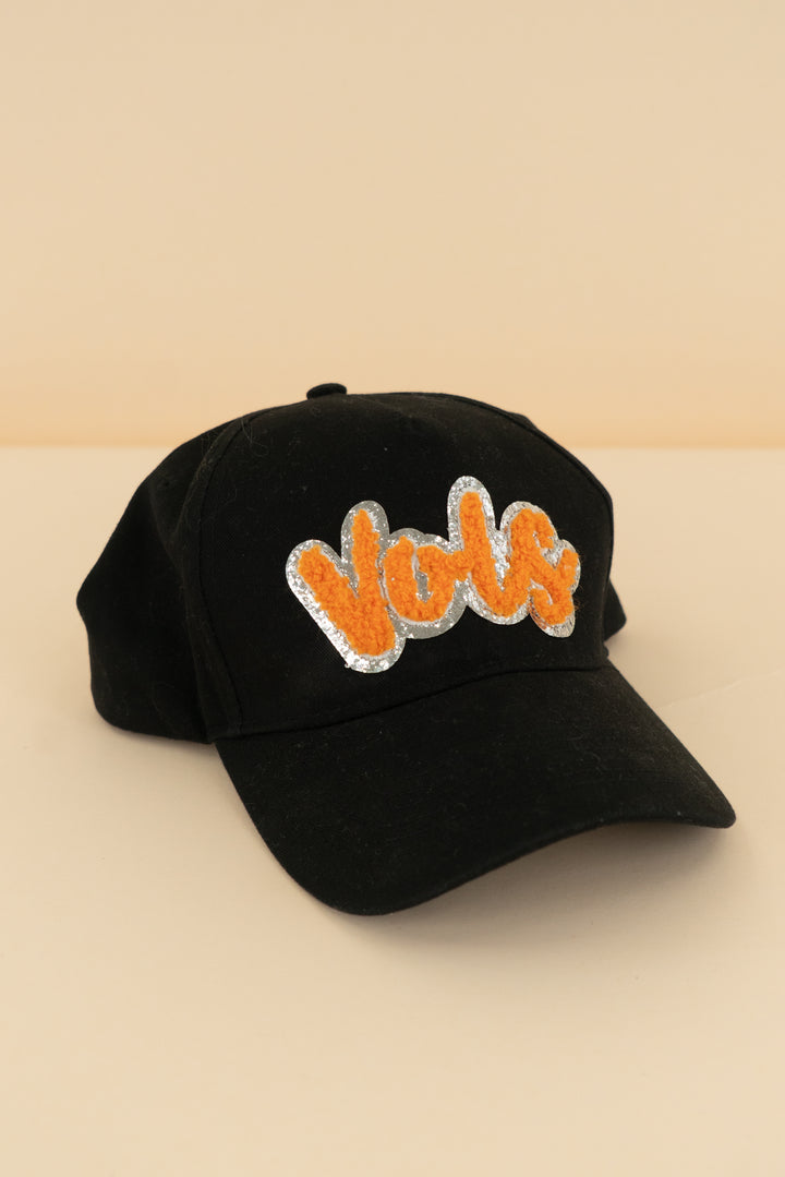 Black vols trucker hat (os; retail $35)