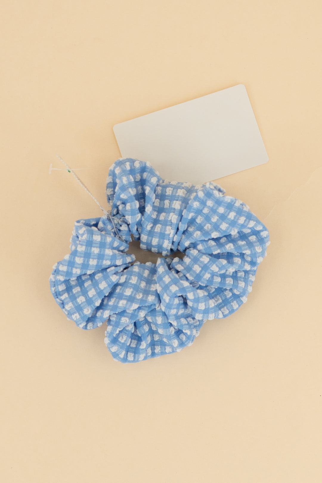 aerie gingham scrunchie nwt (os, retail $5.95)