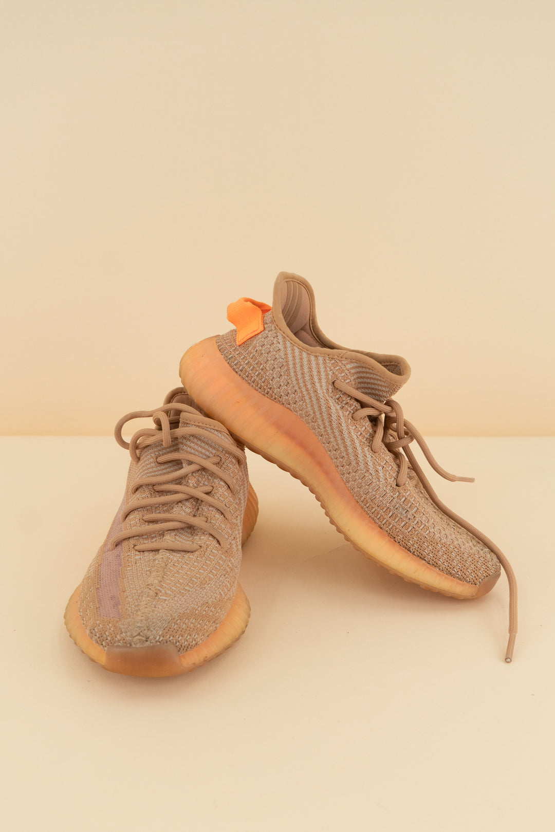 adidas boost orange shoes (6.5)