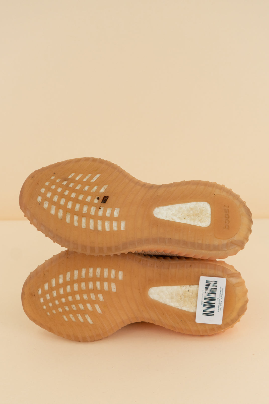 adidas boost orange shoes (6.5)