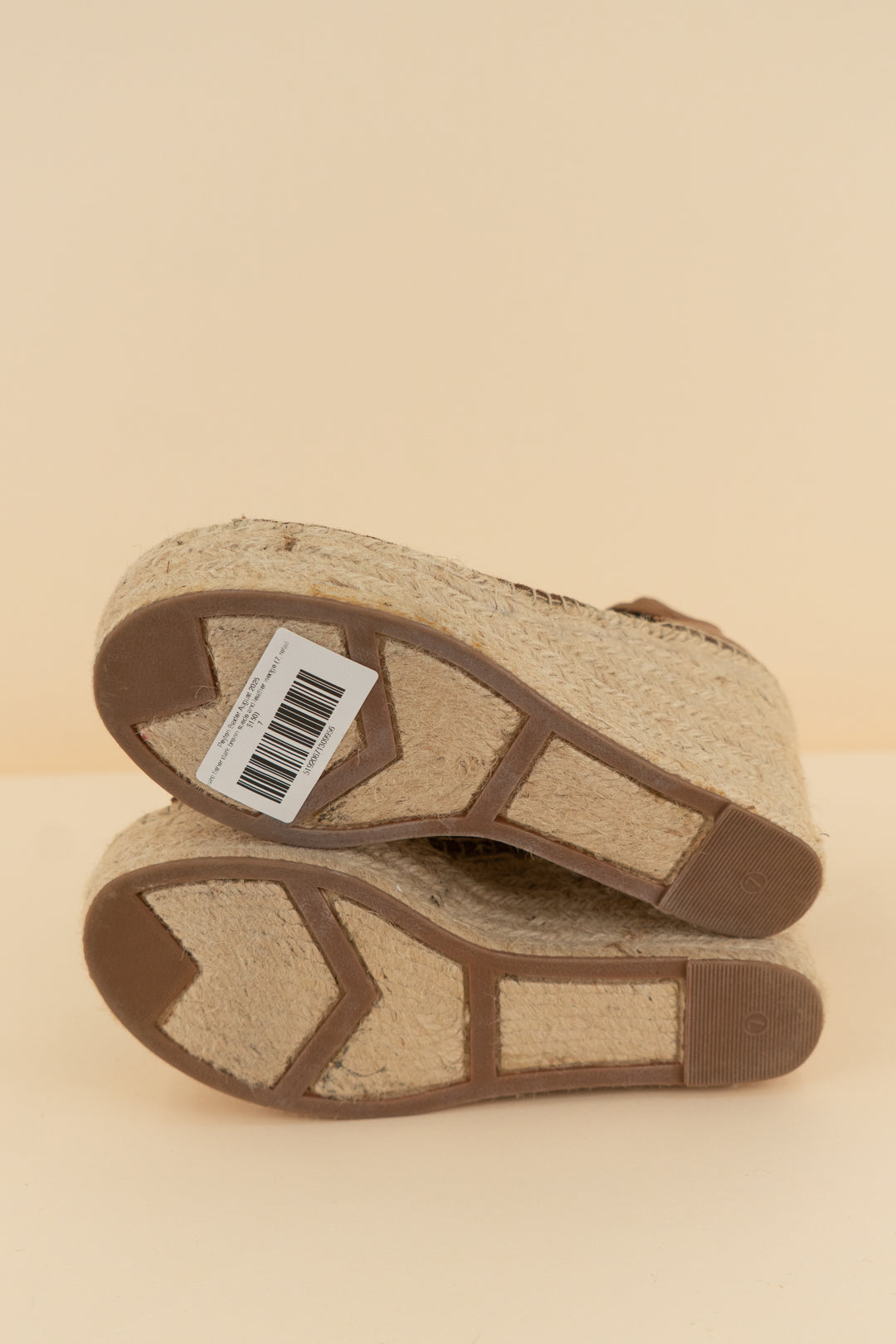 marc fisher dark brown suede and leather wedge (7; retail $150)