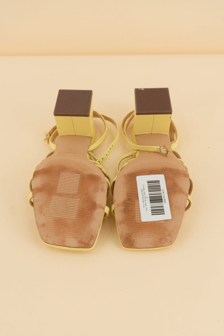 j.crew yellow strappy block heels (7)