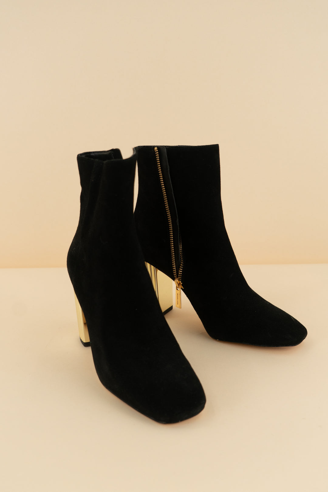 michael kors black & gold boot (8)