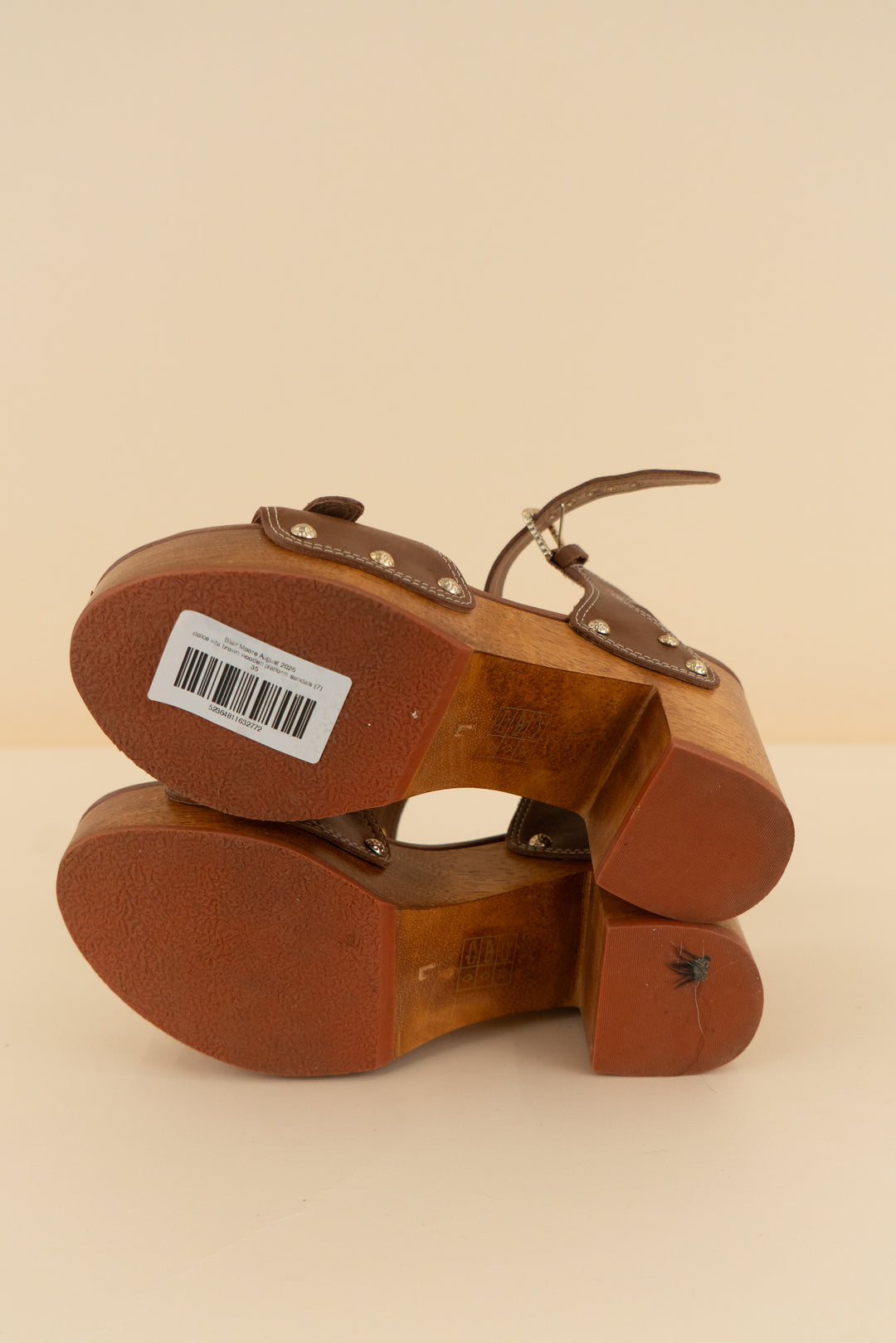 dolce vita brown wooden platform sandals (7)