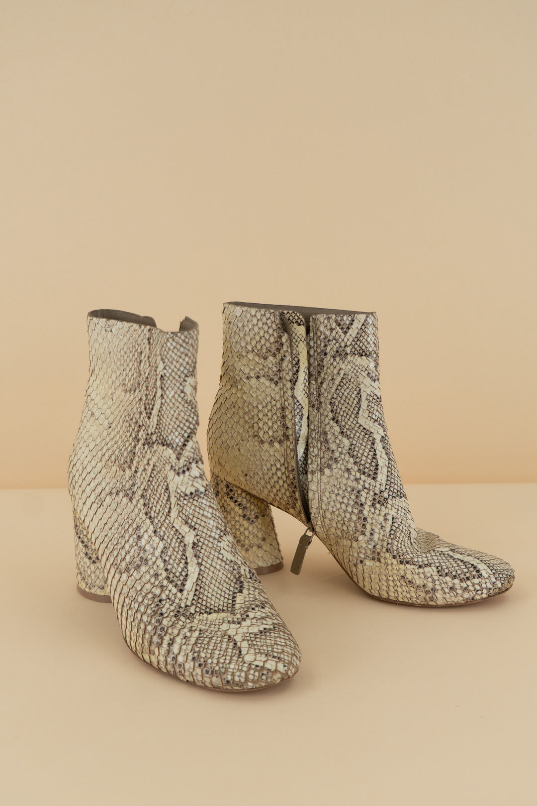 mercedes castillo snakeskin bootie (9)