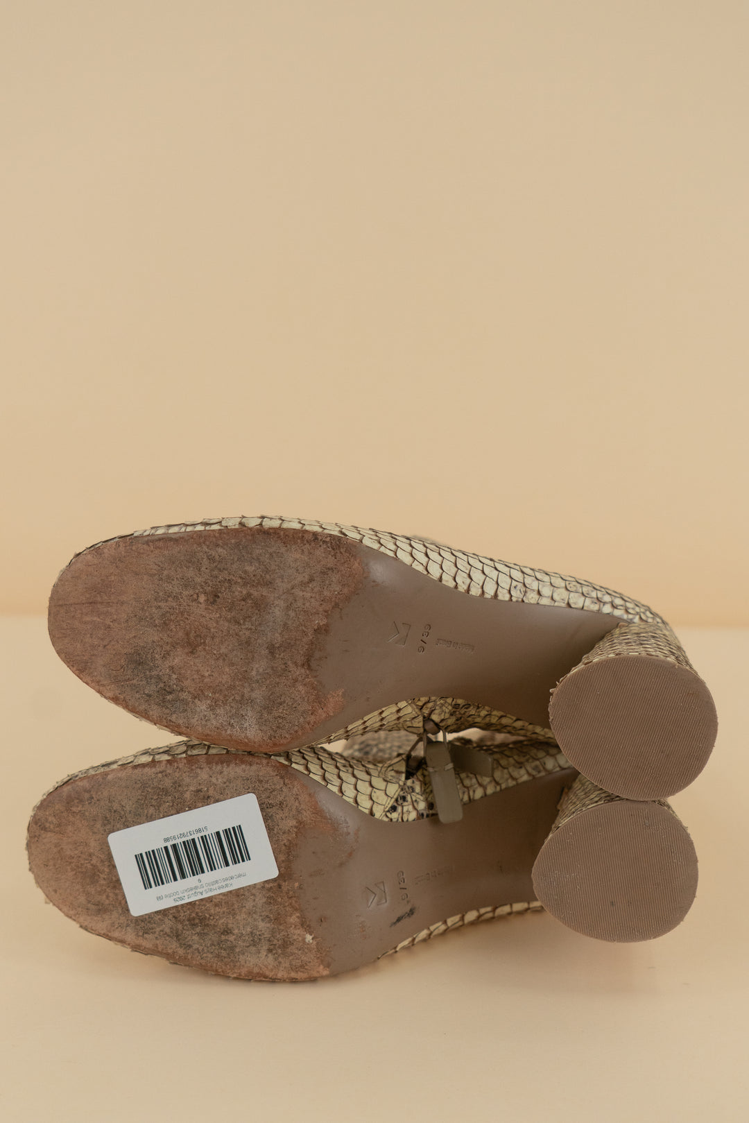 mercedes castillo snakeskin bootie (9)