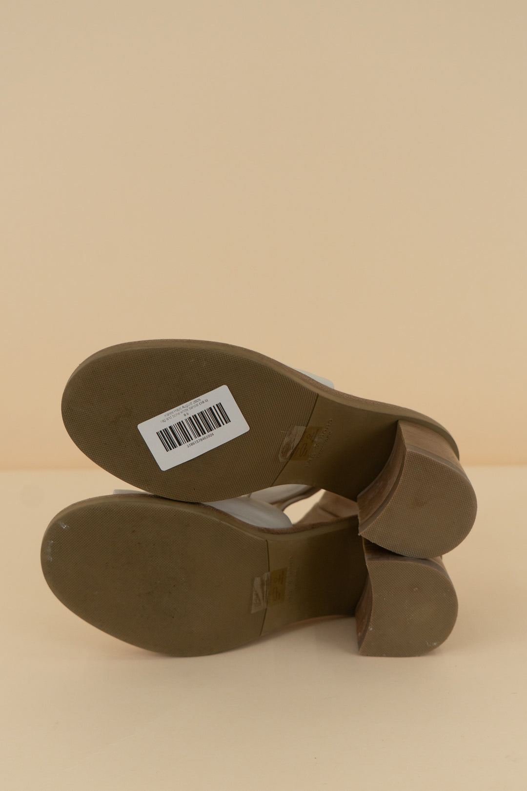 rag and bone white sandal (38.5)