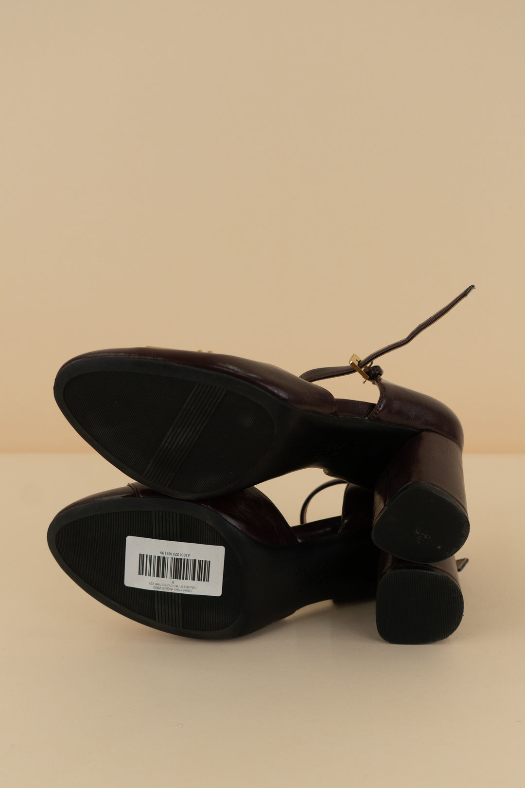 naturalizer red chunky heel (9)