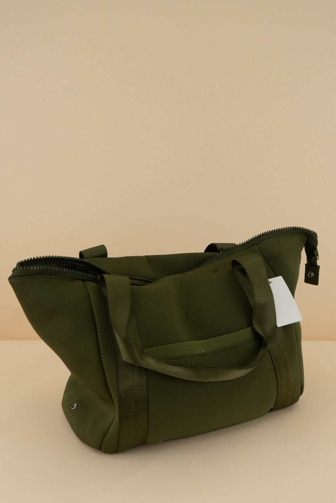 l+w green tote