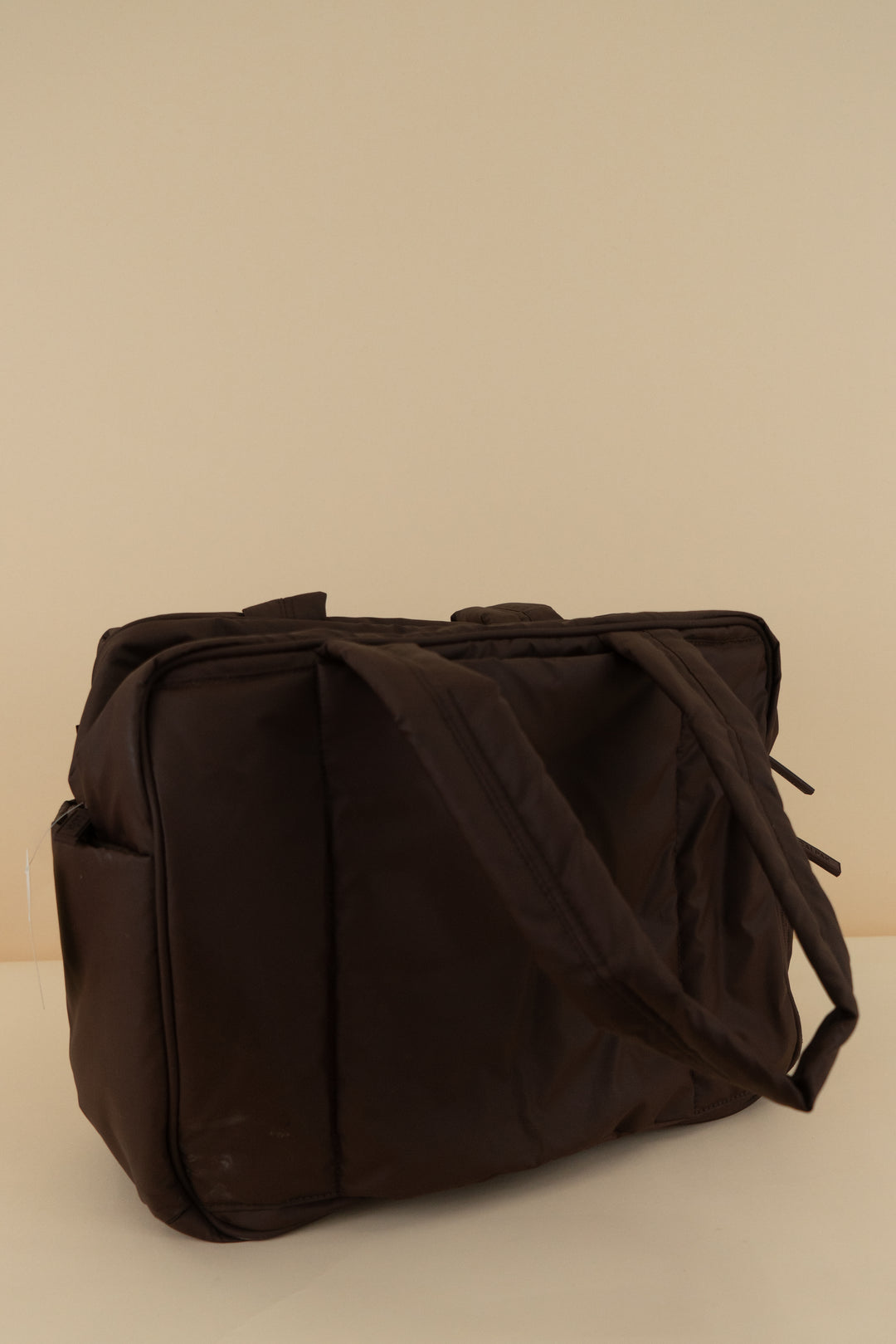 calpak brown luka duffel
