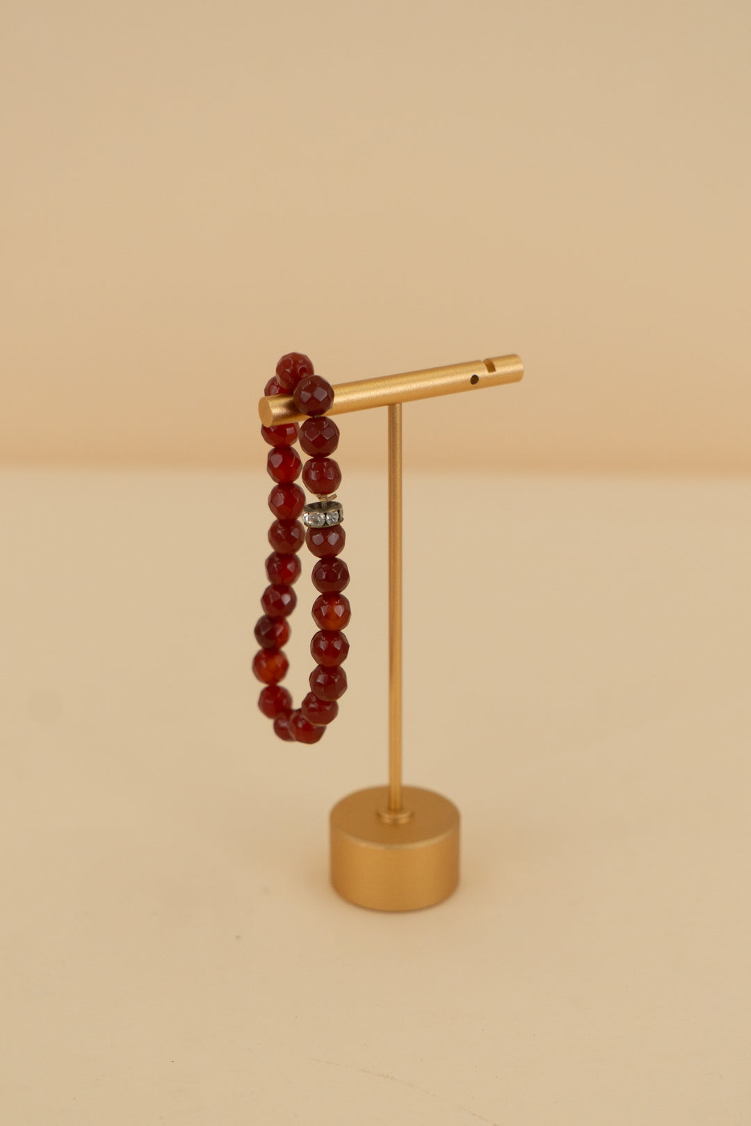red stone bracelet (os)