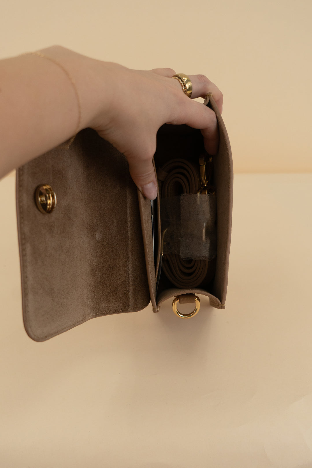 mark graham brown mini bag nwt