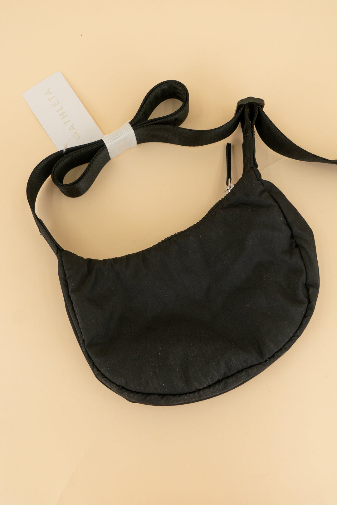 athleta black nylon bag nwt