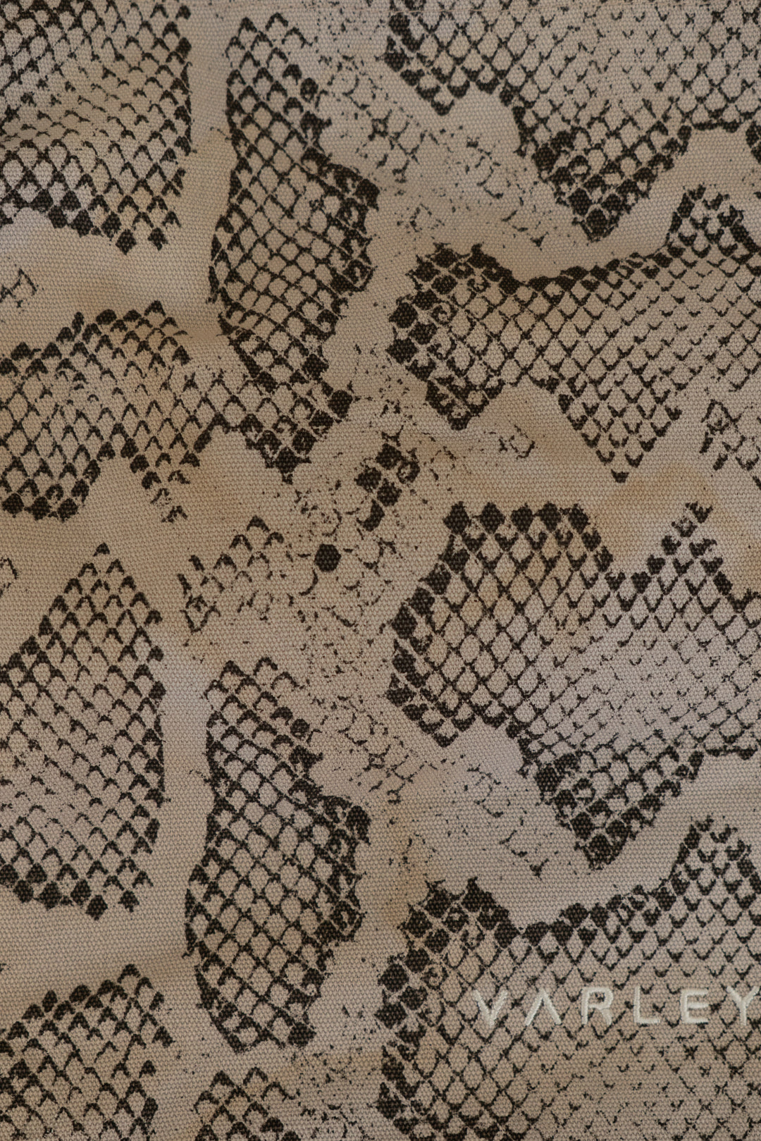 varley snakeskin print slouch bag