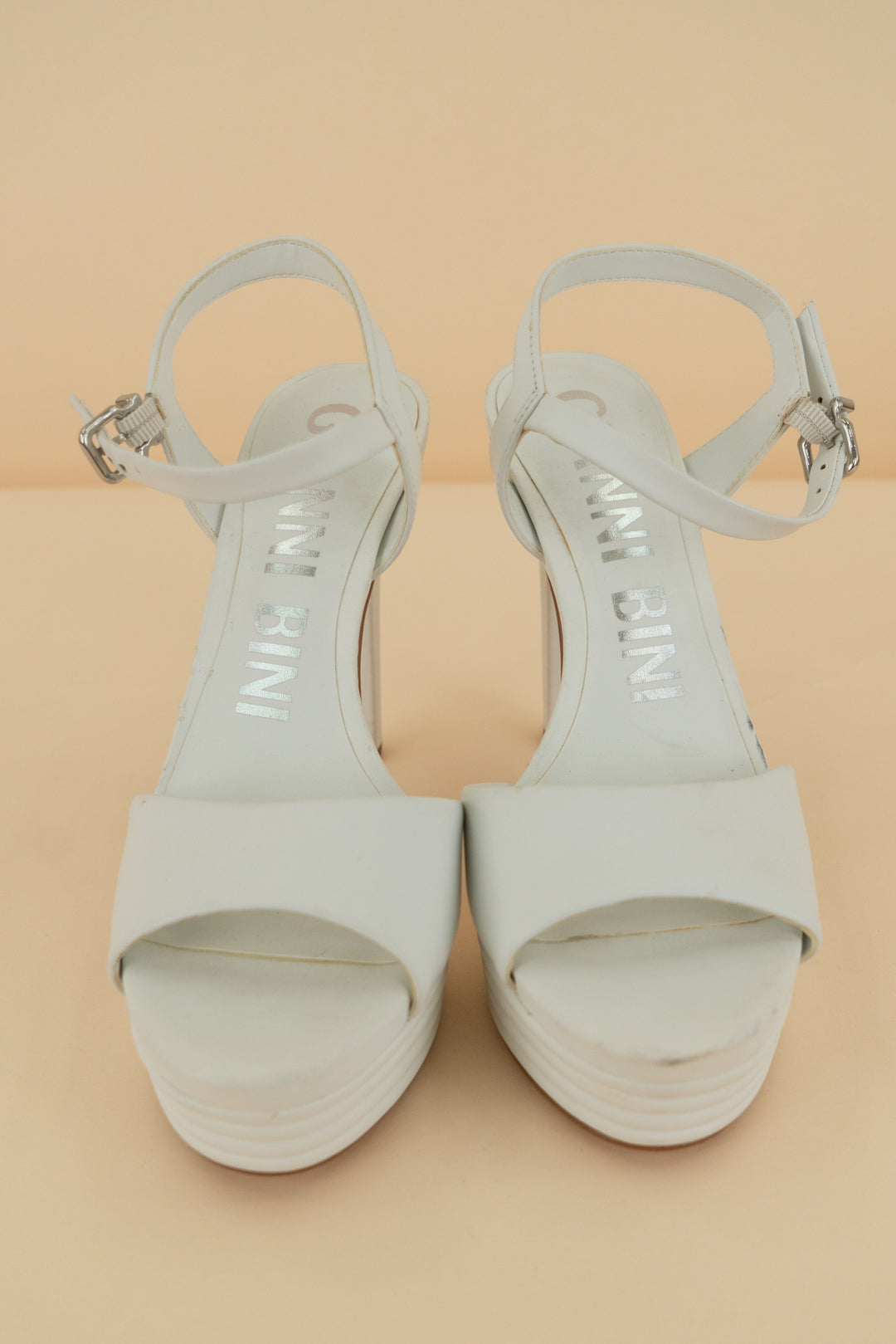 gianni bini white platform heel (7)