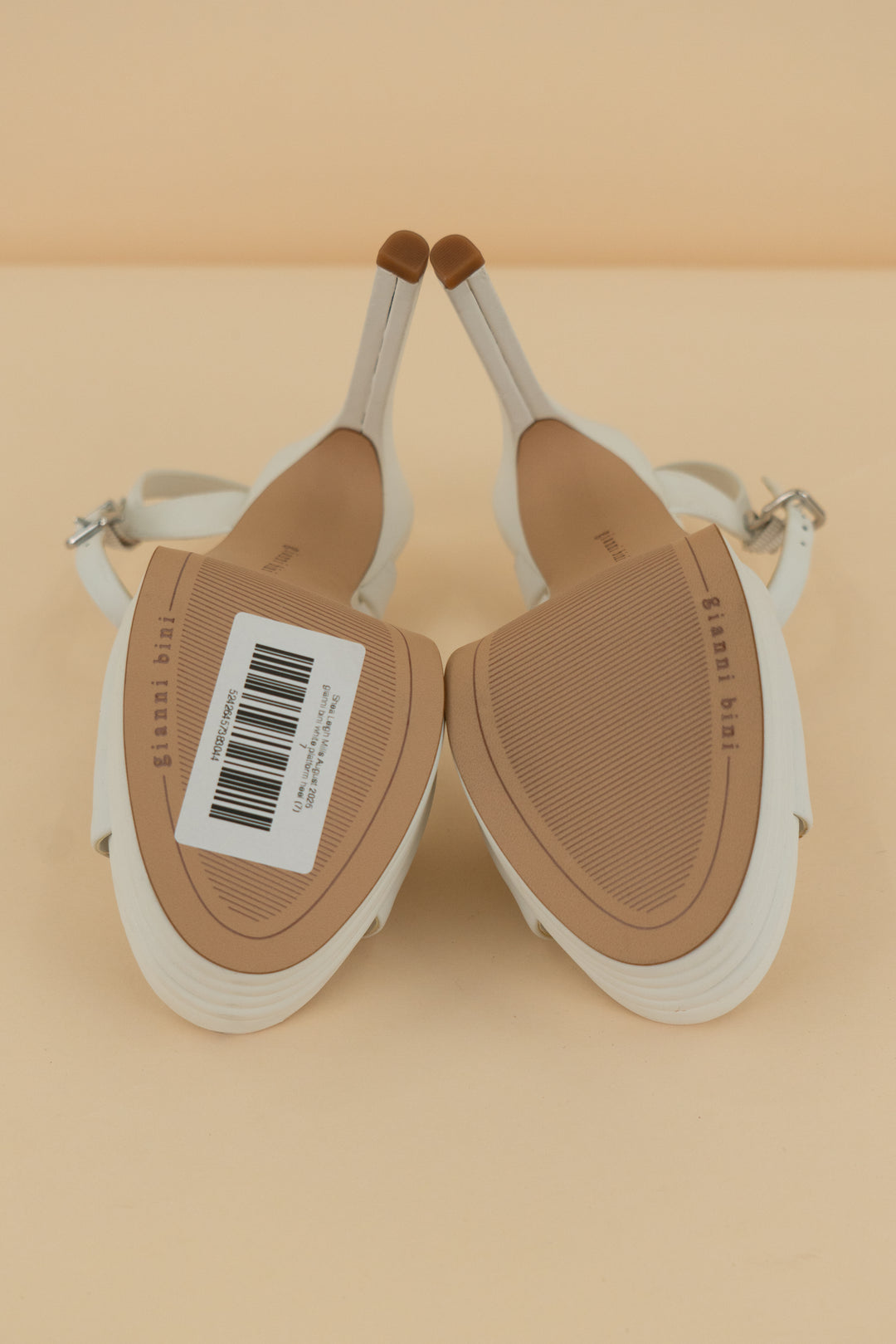 gianni bini white platform heel (7)