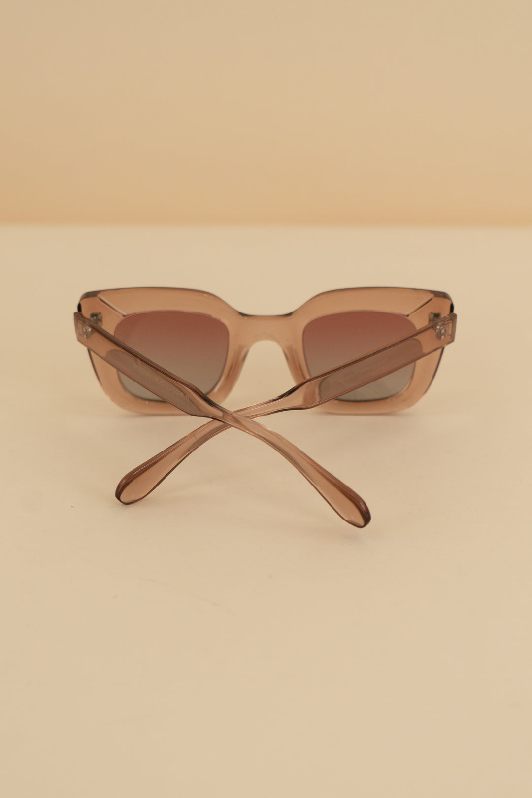 ryan simkhai pink translucent square oversized sunglasses nwt (os)