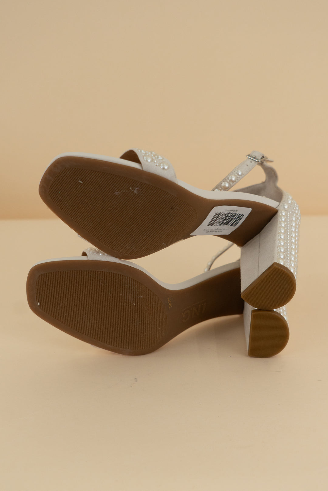 i.n.c. ivory pearl two piece block heels (7)
