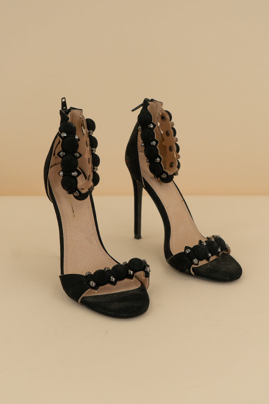 olivia jaymes black two piece open toe heels (7)