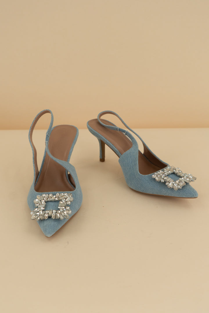 billini blue chambray pointed toe kitten heel with rhinestone embellishment (7)