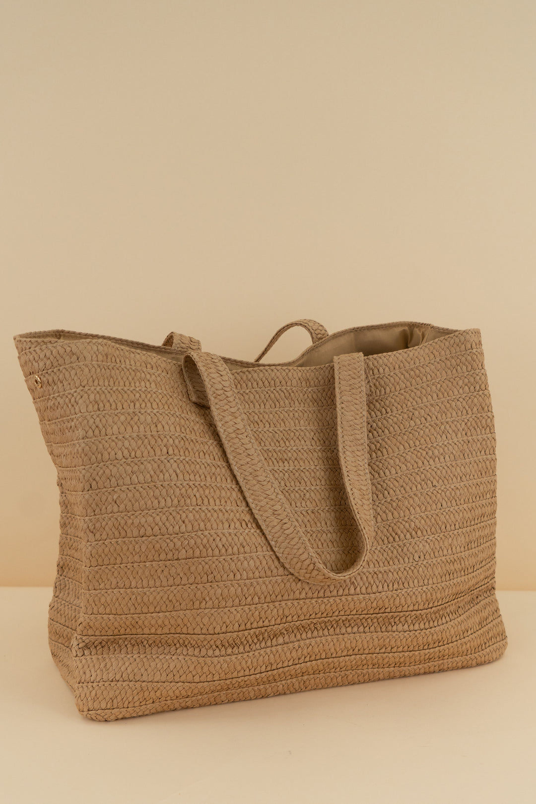 urban expressions large woven tote with cherry embroidery (os)