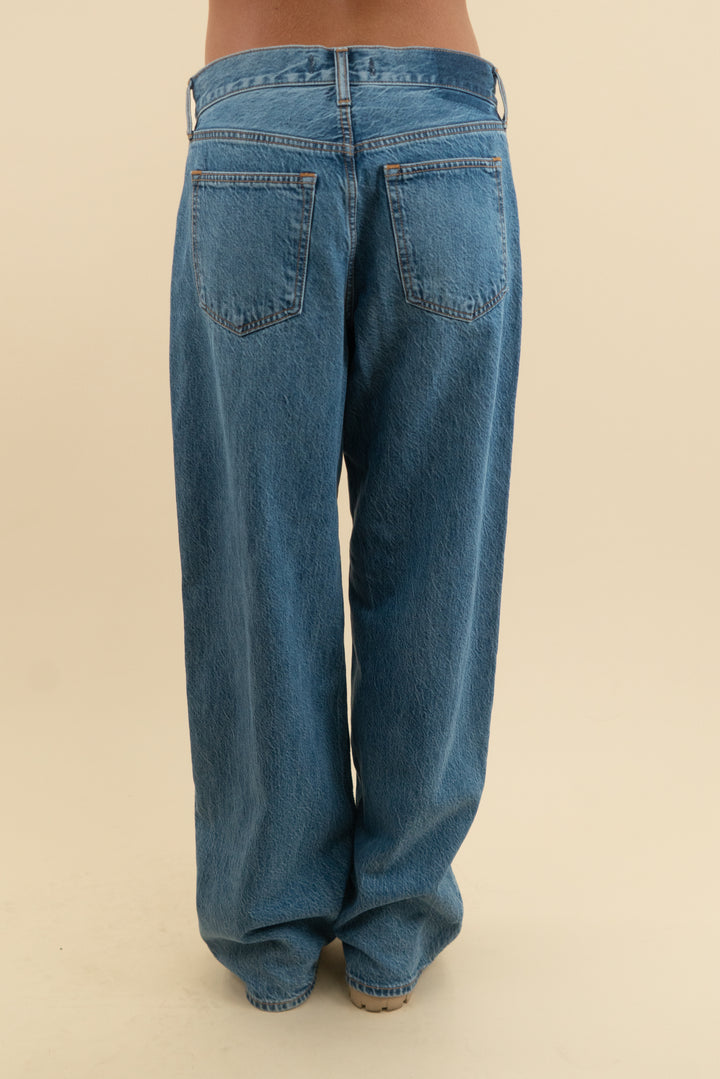 abercrombie & fitch medium wash the ultra loose low rise jeans (26)