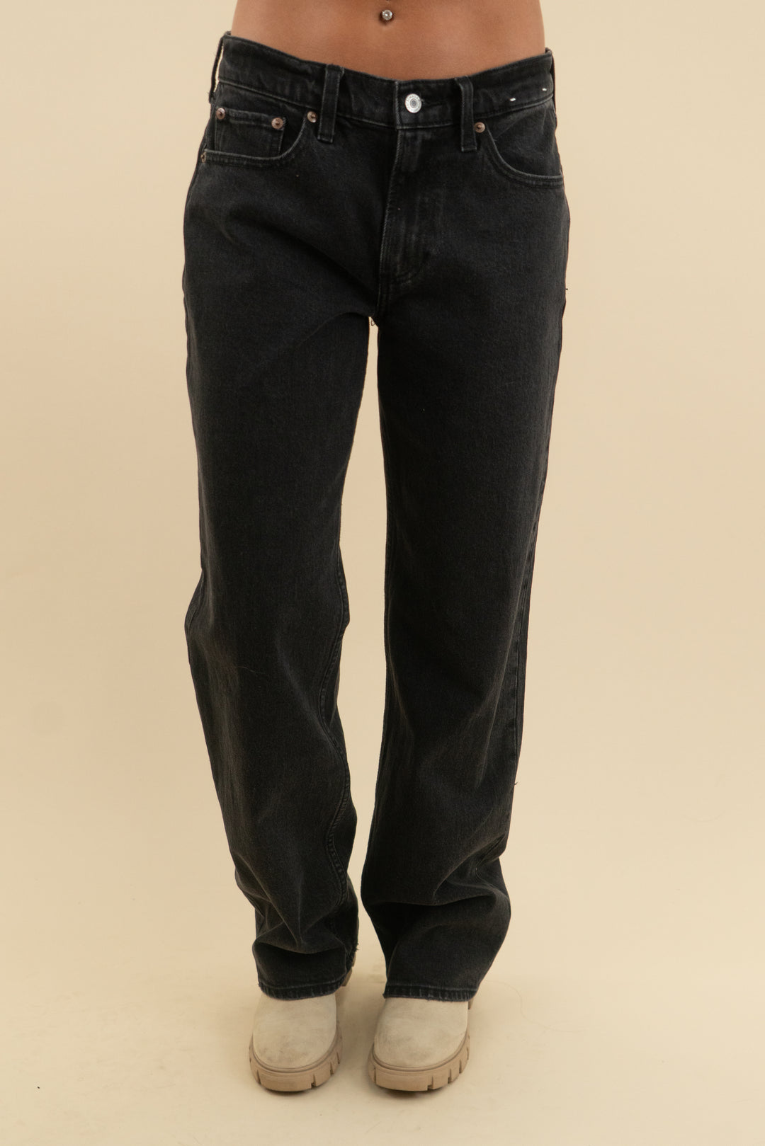 abercrombie & fitch black the baggy low rise (26)