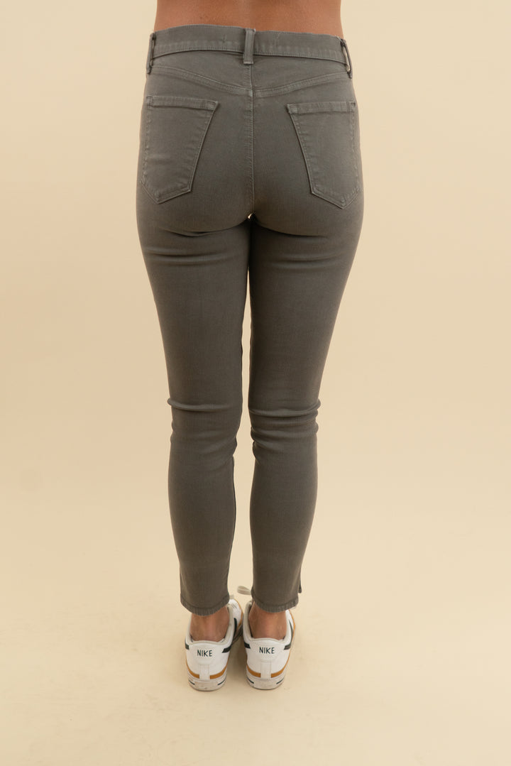 j brand dark grey skinny jeans (27; retail $265)