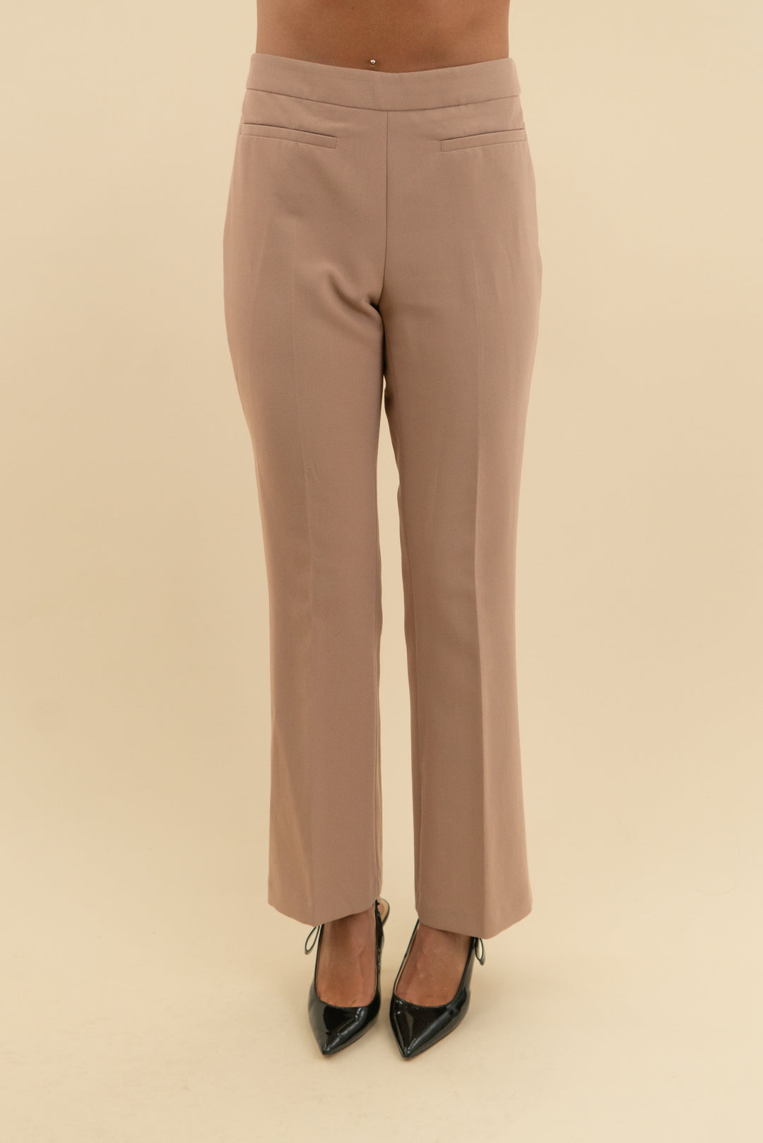 seventy venezia tan trouser pants (s)