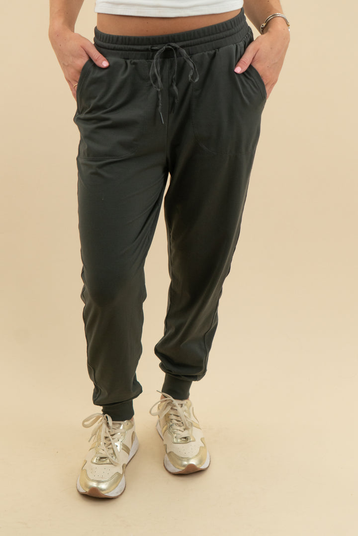 zella dark grey lounge jogger (m)