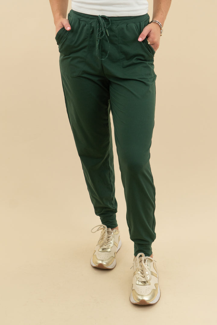 zella green jogger (m)